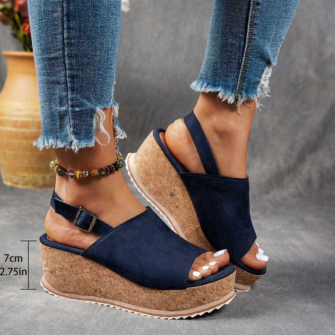Women's Platform Sandals with EVA Sole