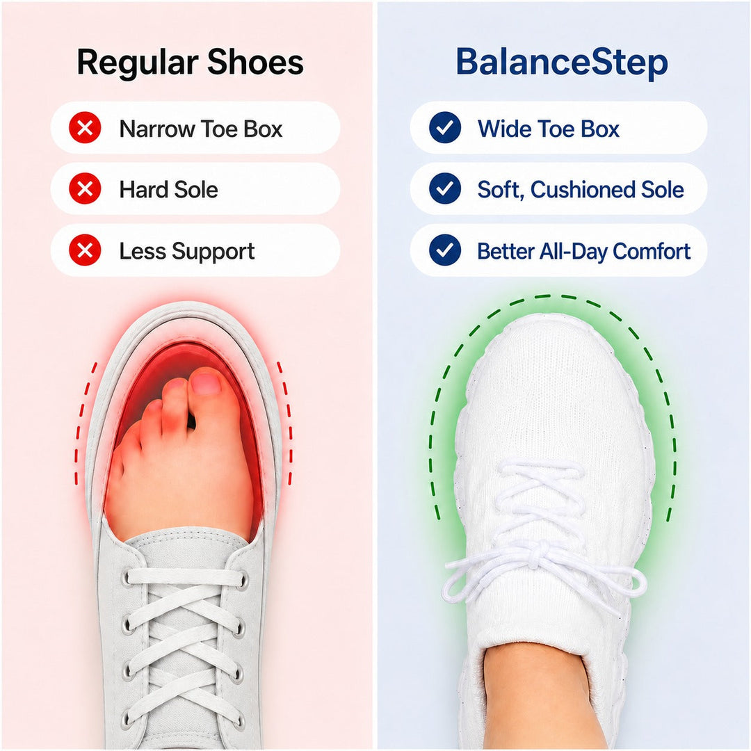Practical women's wide toe shoes with orthopedic features for ultimate comfort.
