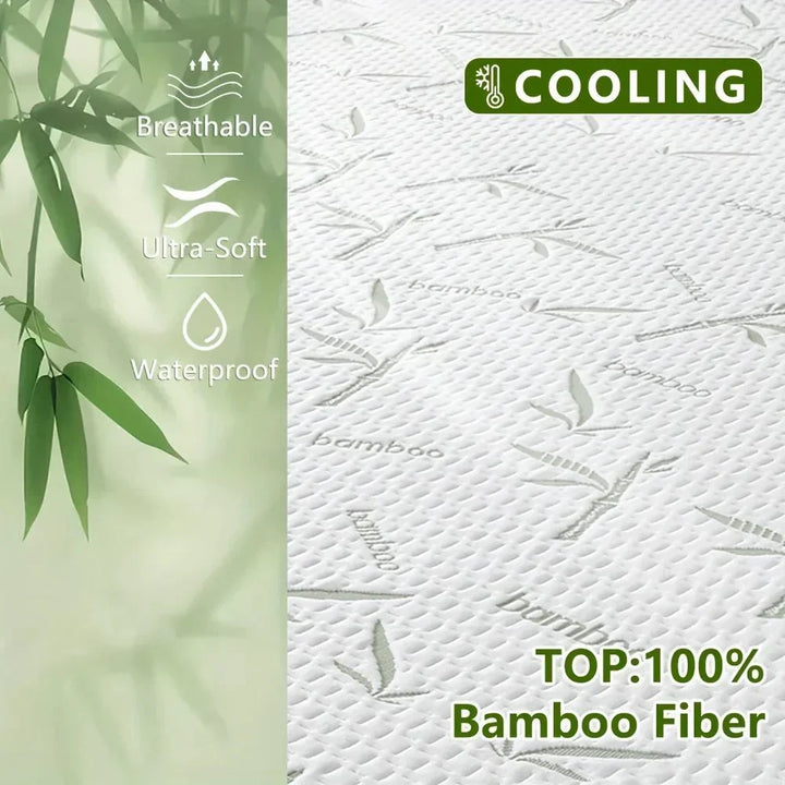 High-quality unisex cooling bamboo sheet for fresh, breathable, comfortable sleep.