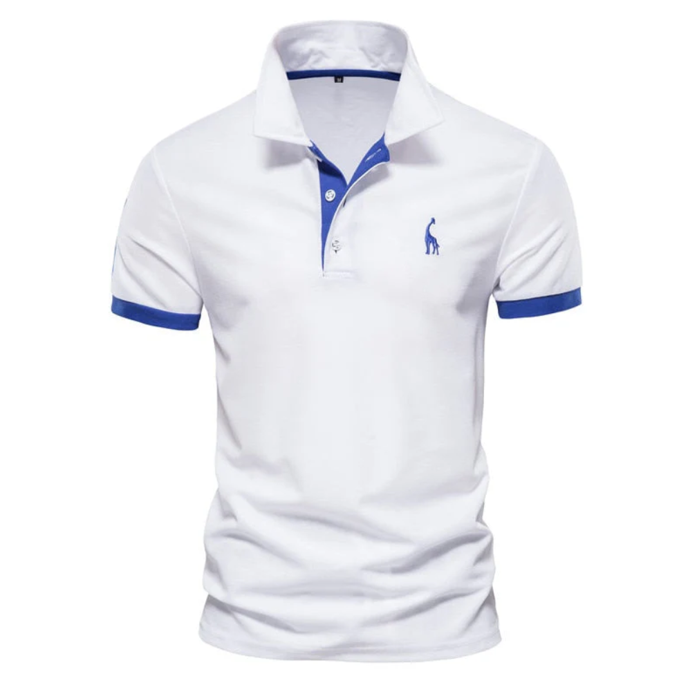 Men's apparel: a comfortable classic Baron polo shirt, perfect for smart casual occasions and everyday fashion.