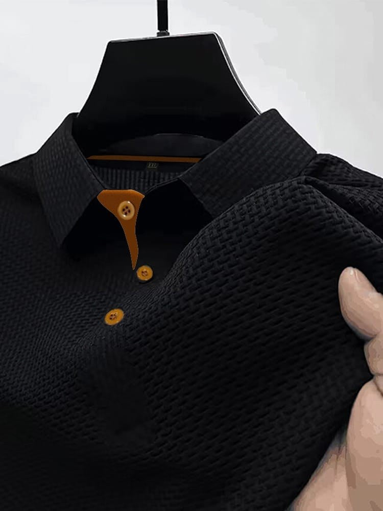 Lightweight & breathable men's polo shirt for summer. Modern fit, great for smart casual or daily wear.