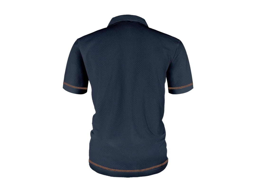 Men's smart-casual polo shirt. Breathable, modern fit, lightweight for summer & daily men's fashion.