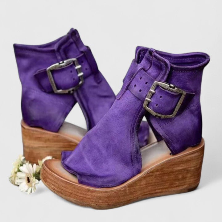 Women's orthopedic wedge sandals with arch support for ultimate comfort and everyday wear.