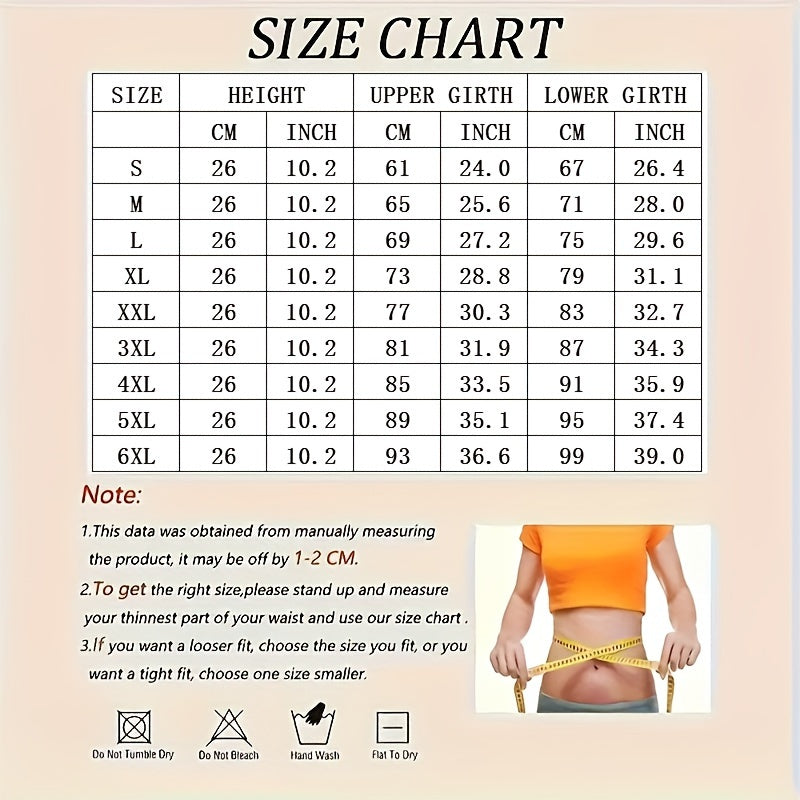 Women's slimming waist trimmer, adjustable for a perfect fit. Ideal body shaper for active lifestyles & enhanced shape.