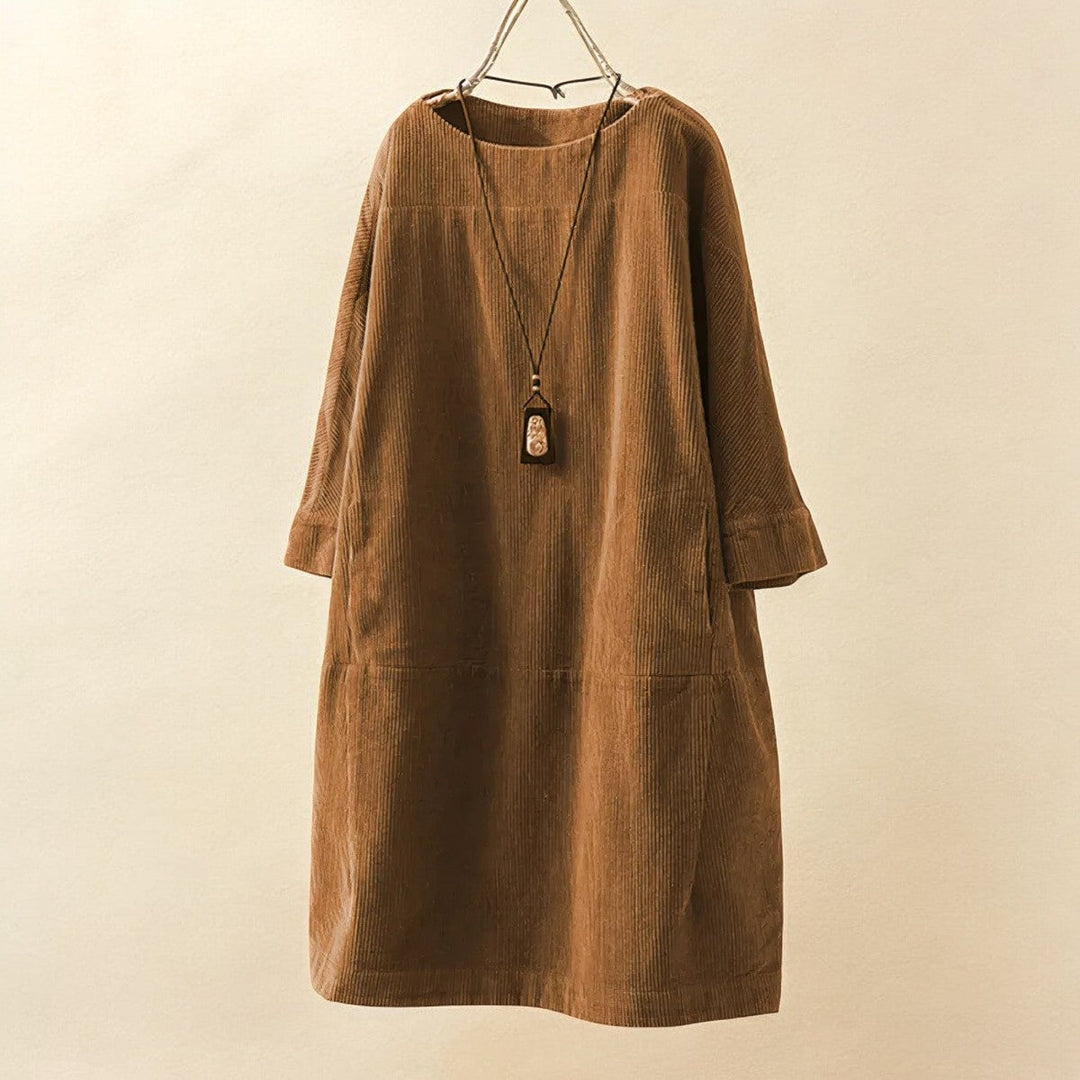 Women's Tummy Concealing Midi Dress