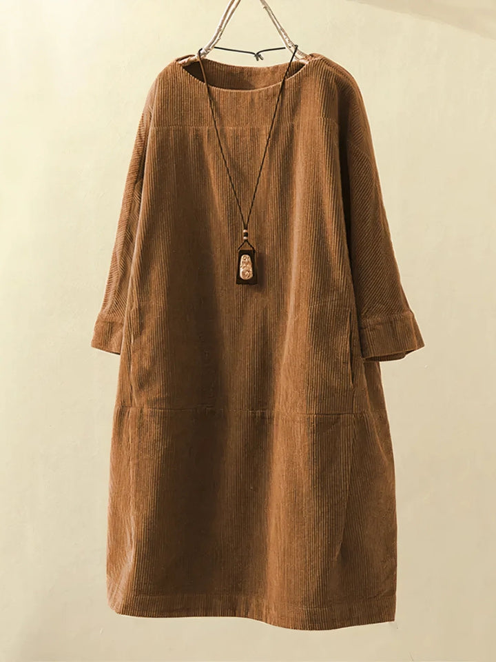 Women's Tummy Concealing Midi Dress