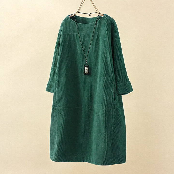 Women's Tummy Concealing Midi Dress