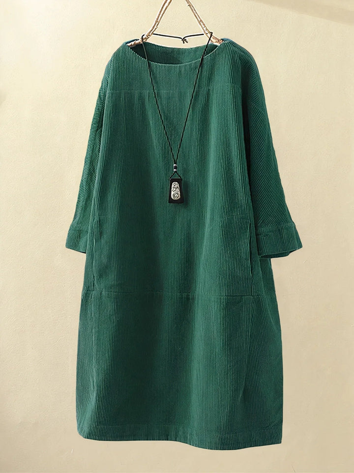Women's Tummy Concealing Midi Dress