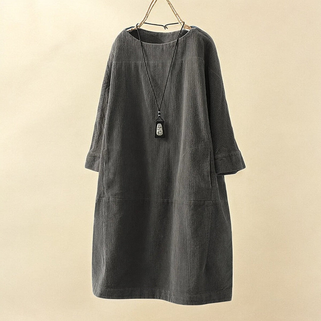 Women's Tummy Concealing Midi Dress