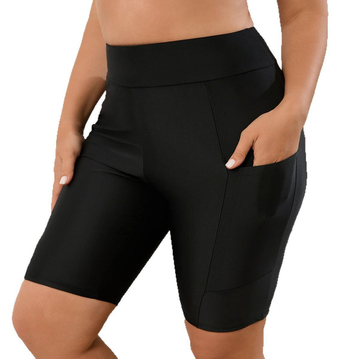 Versatile women's high waist pocket shorts, essential athletic apparel for workout, running, or casual wear.