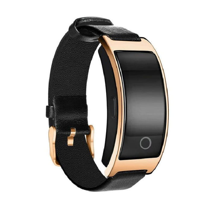 Unisex digital smart watch monitoring blood pressure & heart rate. Essential health tracker & fitness wearable.