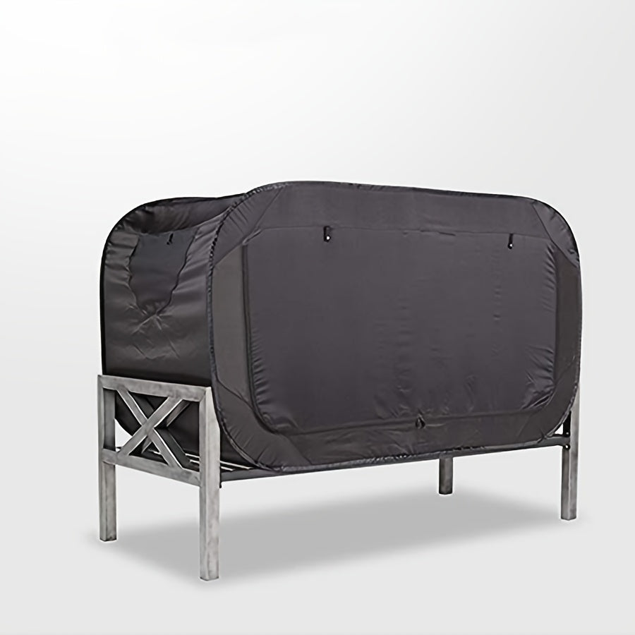 Mosquito-protected CozyNest tent bed ensures comfortable sleep. A versatile folding bed for all ages.