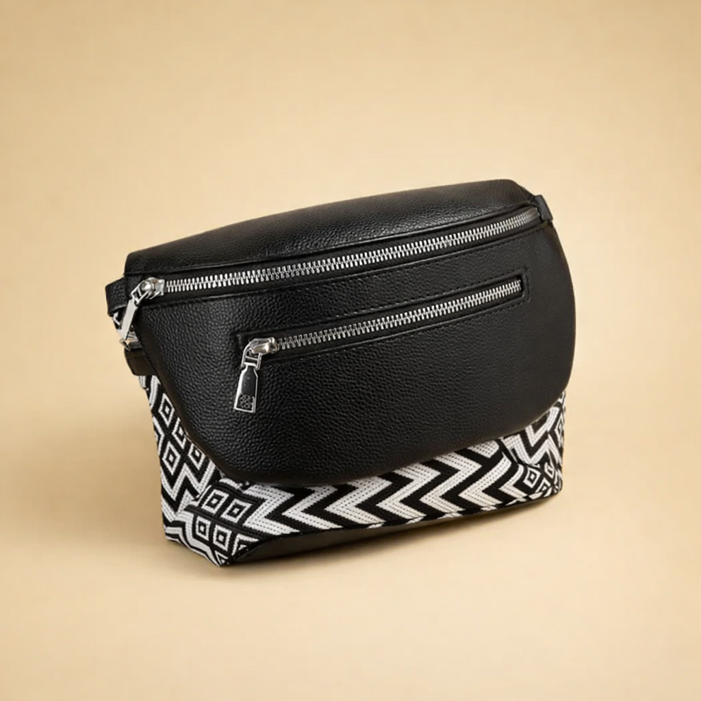 Elegant women's crossbody belt bag in modern style, perfect for everyday use & travel. Chic & versatile fashion accessory.