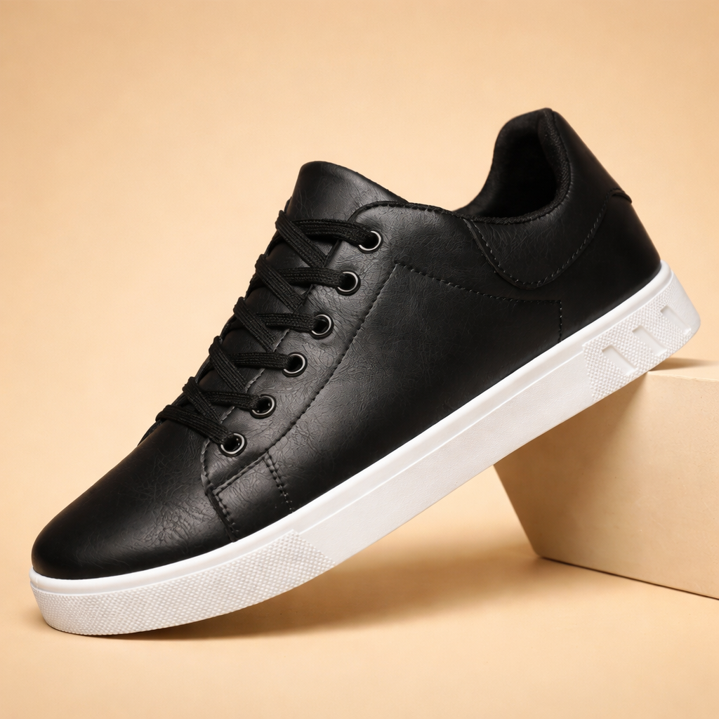 Timeless men's everyday sneakers. Classic low-top design ensures comfort & versatile casual footwear style.