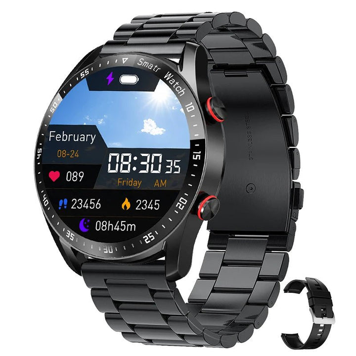 Smart health watch monitoring sleep patterns, quality, & insights for better rest & wellness.