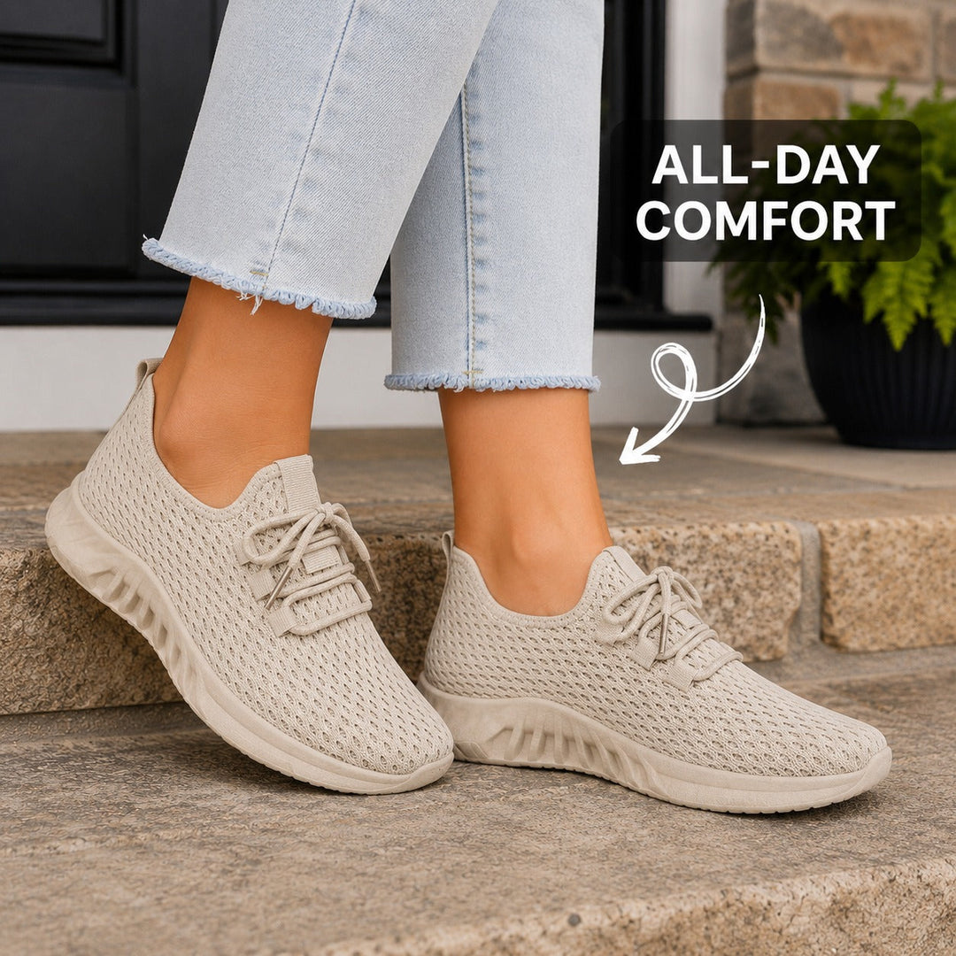 Daily wear women's lace-up flats, combining style with everyday foot comfort.