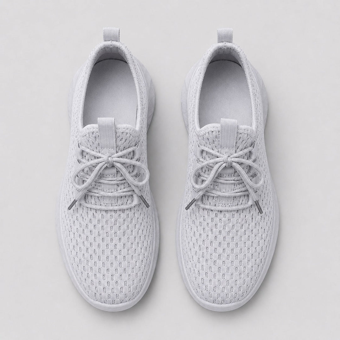 Women's lace-up flats, providing both style and essential comfort for everyday use.