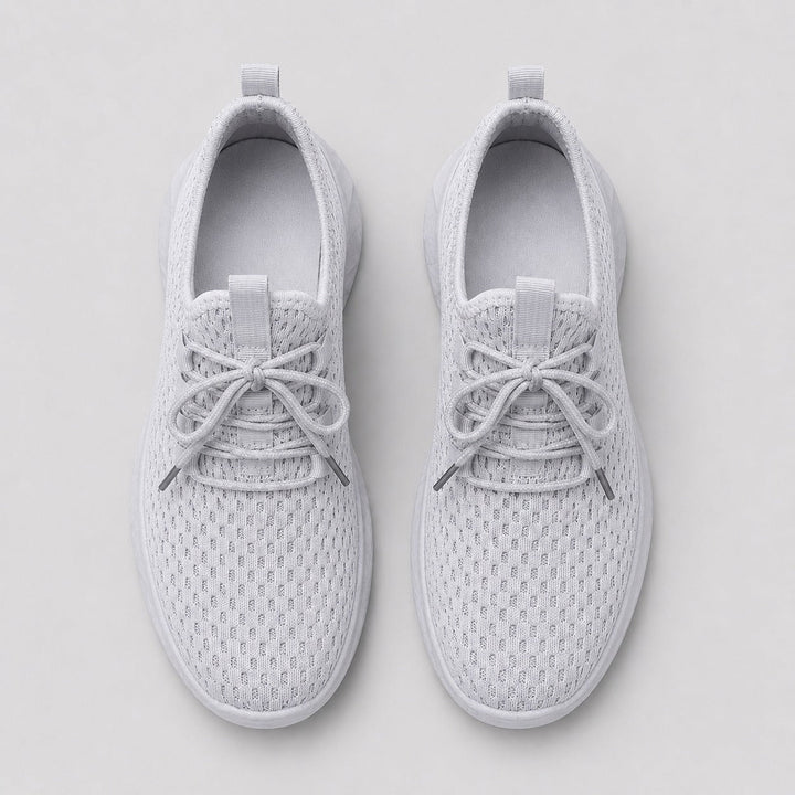 Women's lace-up flats, providing both style and essential comfort for everyday use.