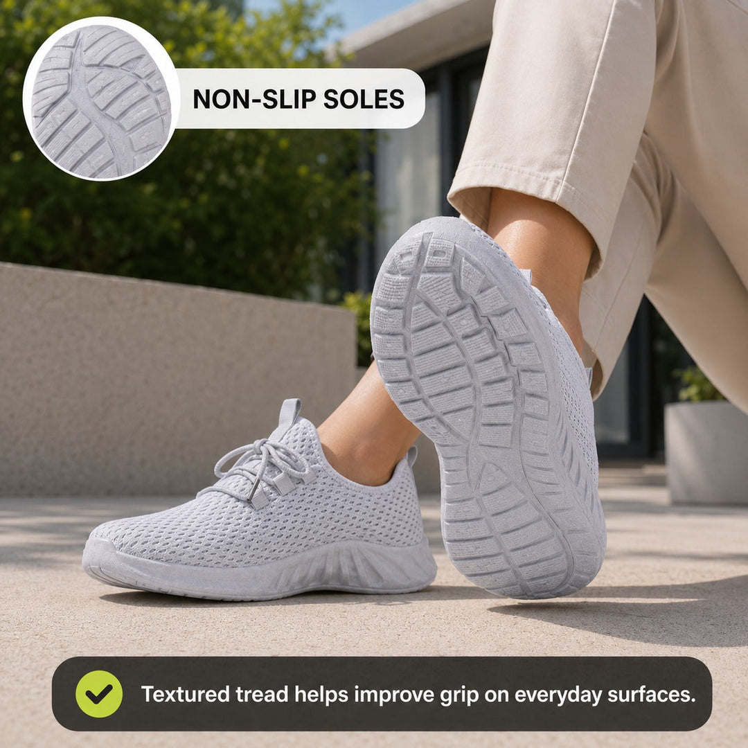 Daily wear women's comfortable walking shoes, with exceptional foot support.
