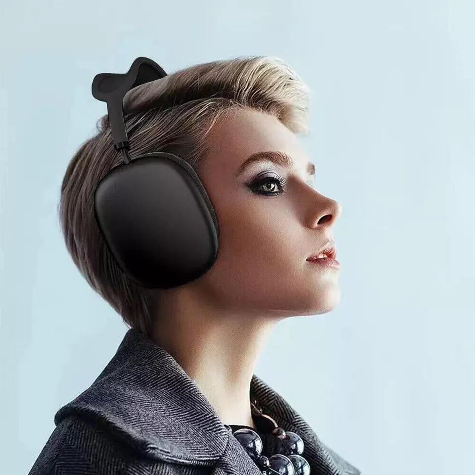 Unisex Bluetooth over-ear headphones, HiFi stereo audio, perfect for travel & focus.