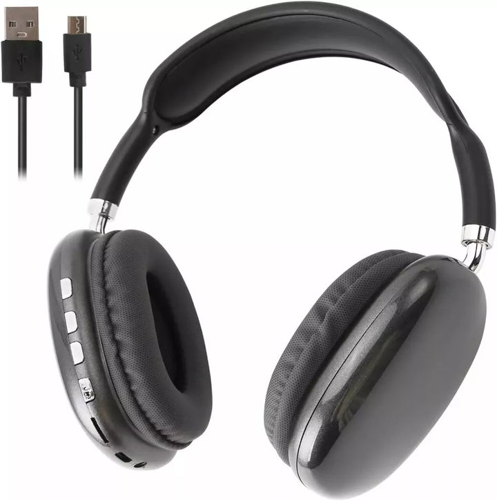 Wireless over-ear headphones, unisex, offering ultimate comfort and clear noise-cancelling sound.