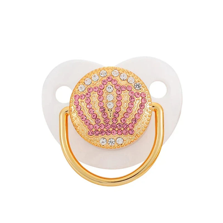 Soft silicone soother for infants, ideal for soothing comfort & teething relief.