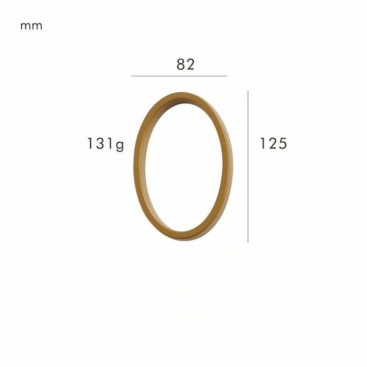 Elegant brass house number sign with a satin finish, perfect for modern home exteriors.