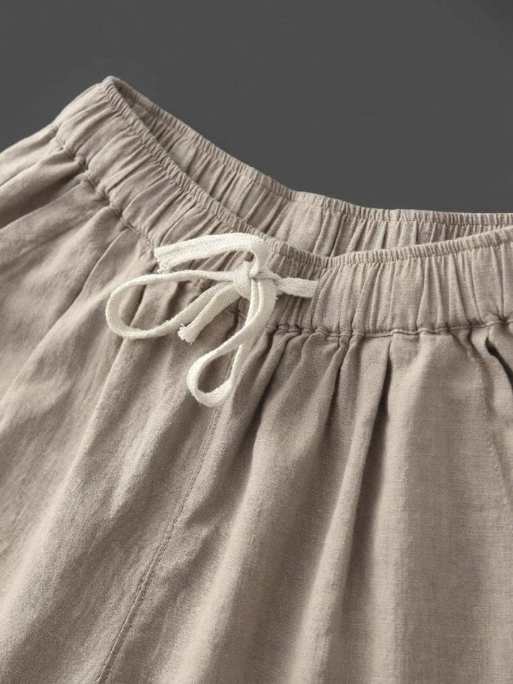 Women's Linen Drawstring Pants