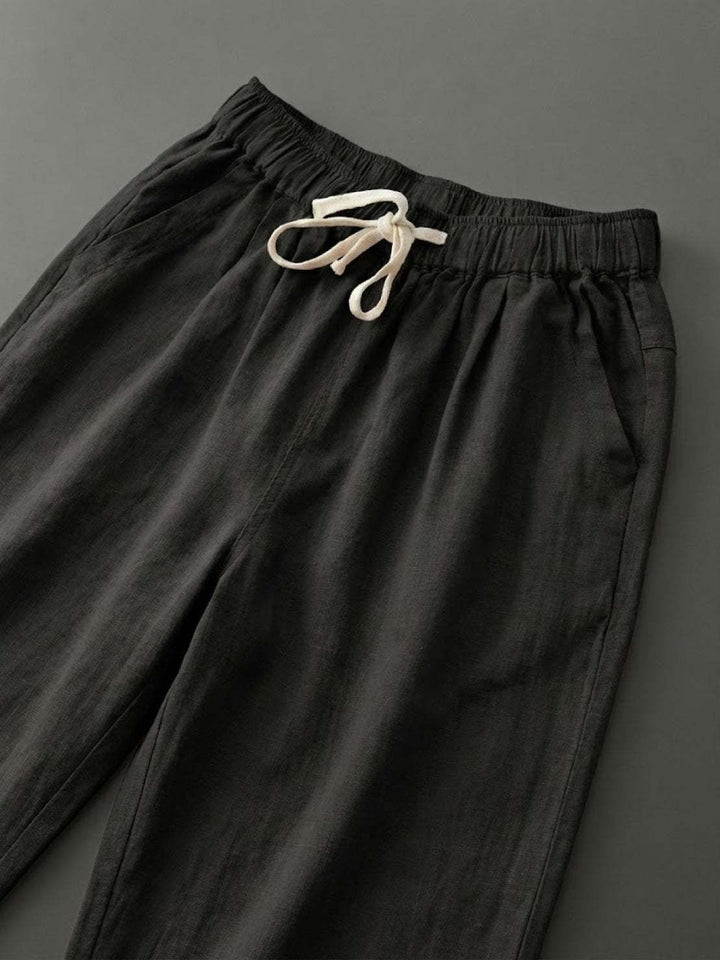 Women's Linen Drawstring Pants