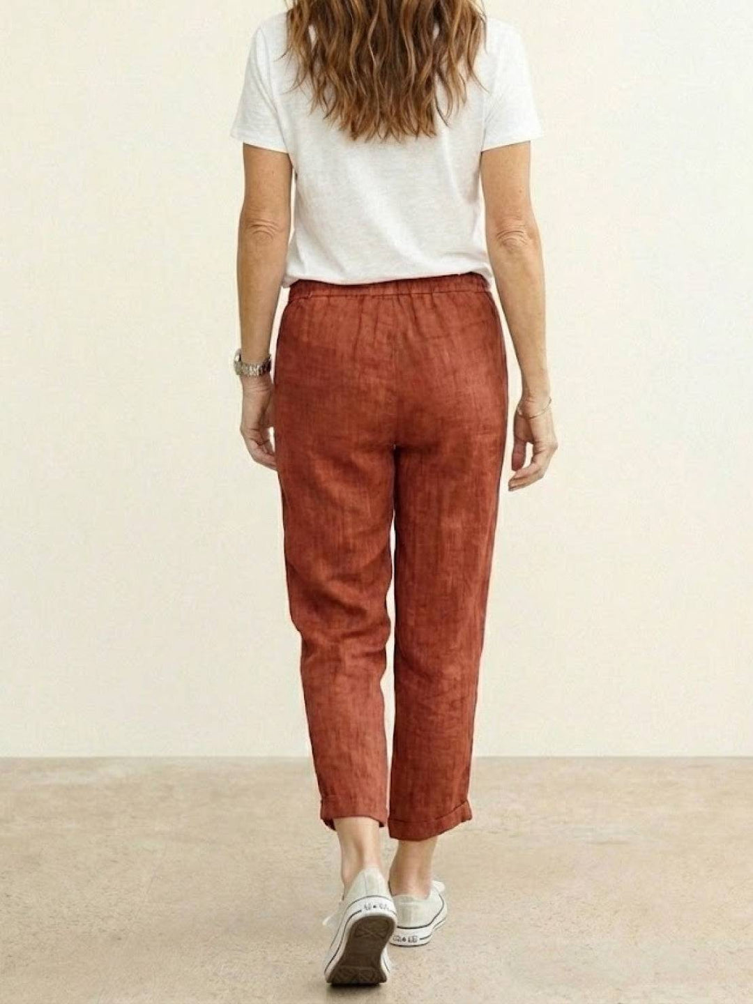 Women's Linen Drawstring Pants