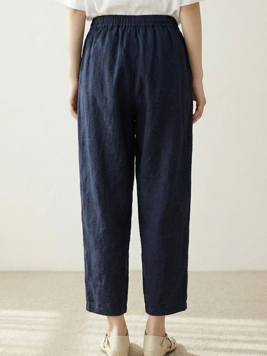 Women's Linen Drawstring Pants