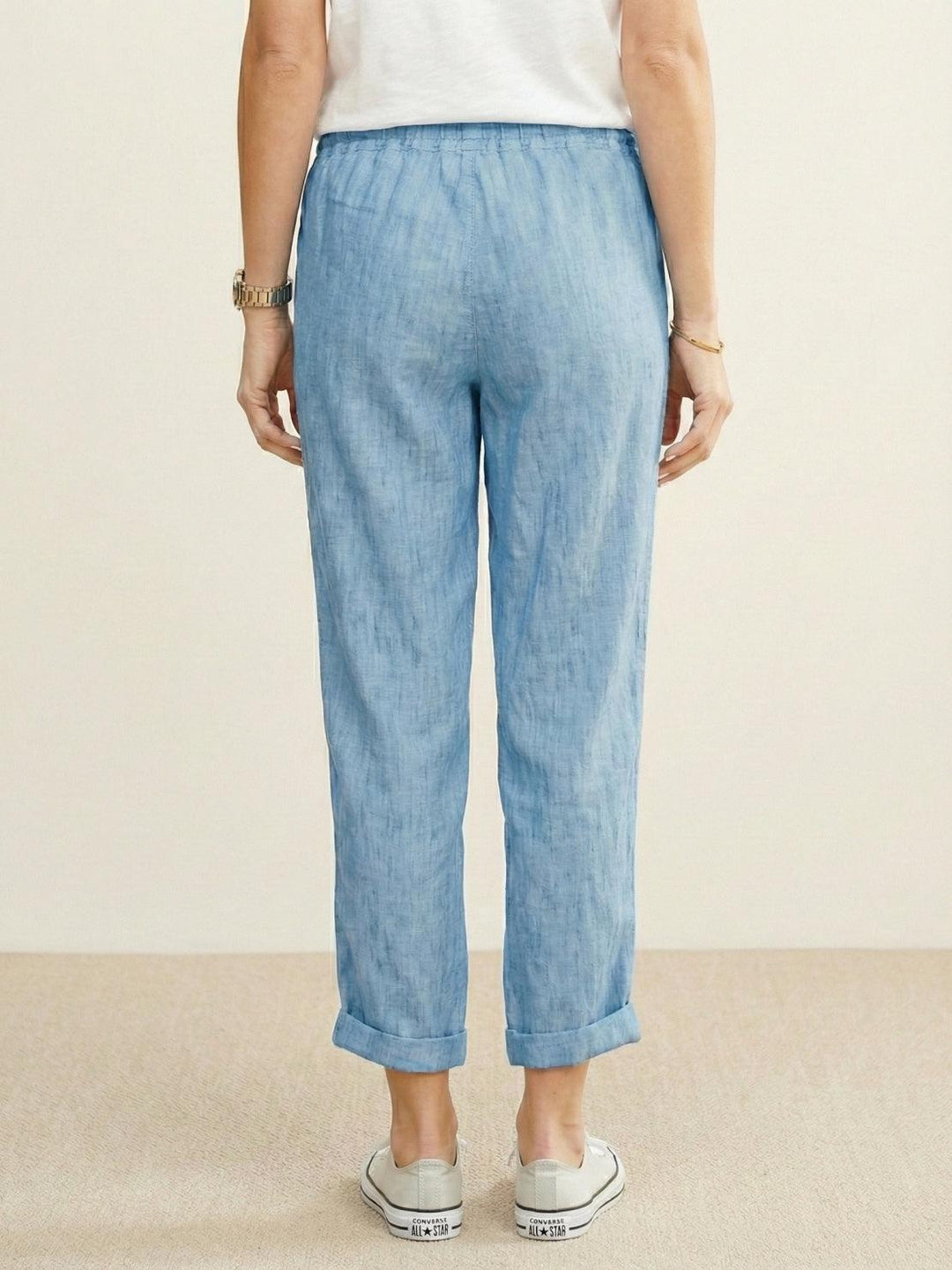Women's Linen Drawstring Pants