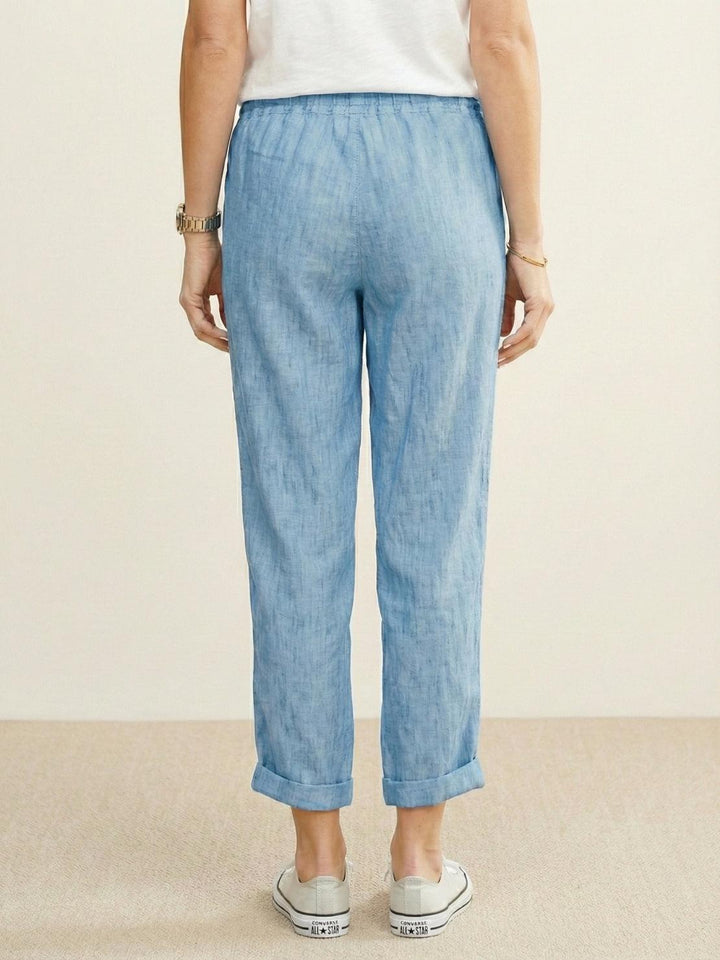 Women's Linen Drawstring Pants