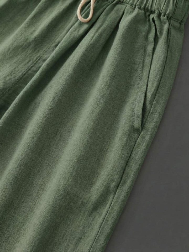 Women's Linen Drawstring Pants