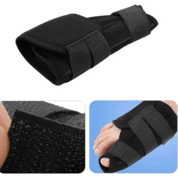 Lightweight bunion corrector brace for discreet toe alignment and ongoing foot pain relief during the day.