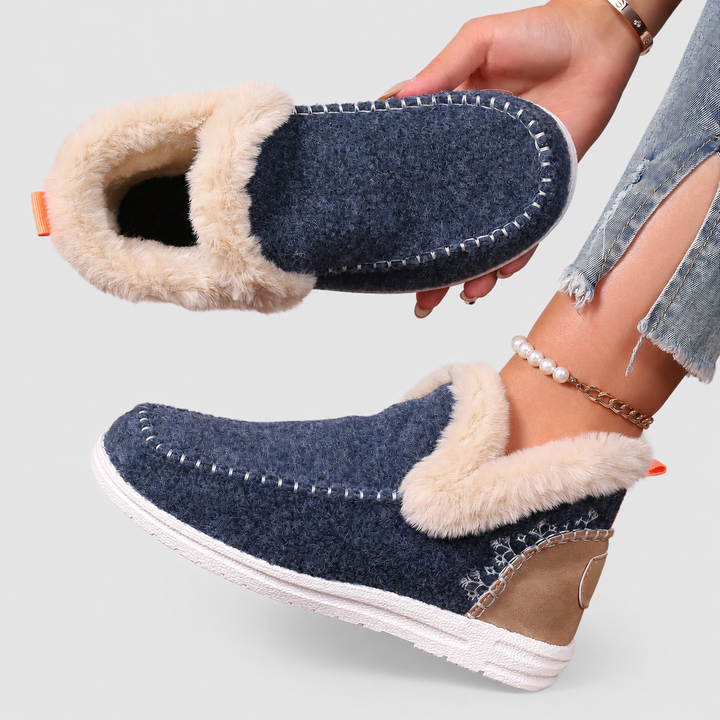 Women's supportive loungewear slippers, featuring orthopedic design for ultimate comfort.