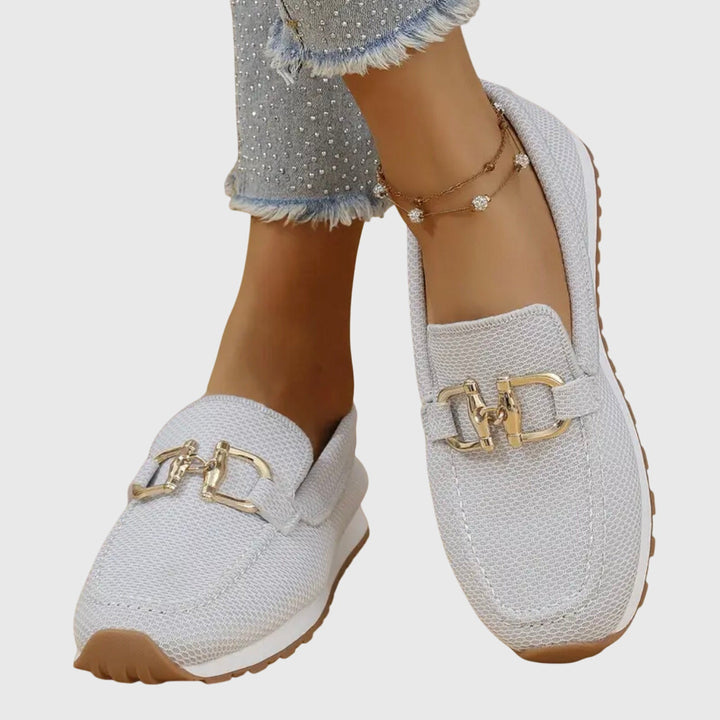 Everyday women's comfort loafers, round toe, cushioned for all-day support.