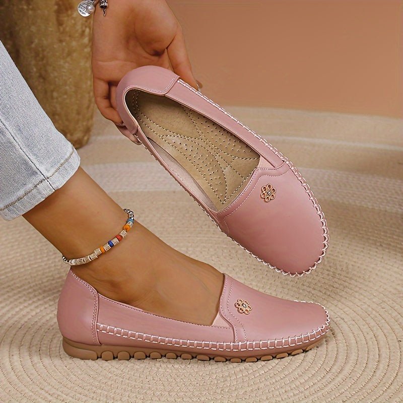 Soft slip-on women's loafers for all-day comfort & casual style. Cushioned footbed & flexible design.