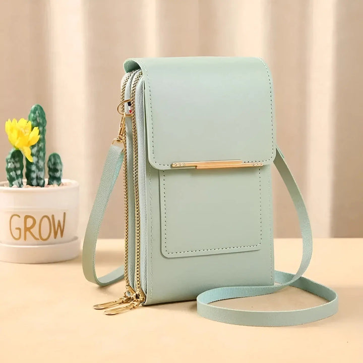 Stylish women's anti-theft shoulder bag, perfect for travel & daily essentials.