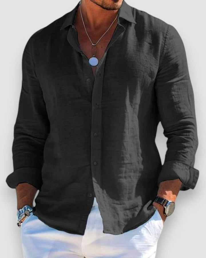 Soft touch men's fashion top, ideal for everyday comfort in warm weather and relaxed style.