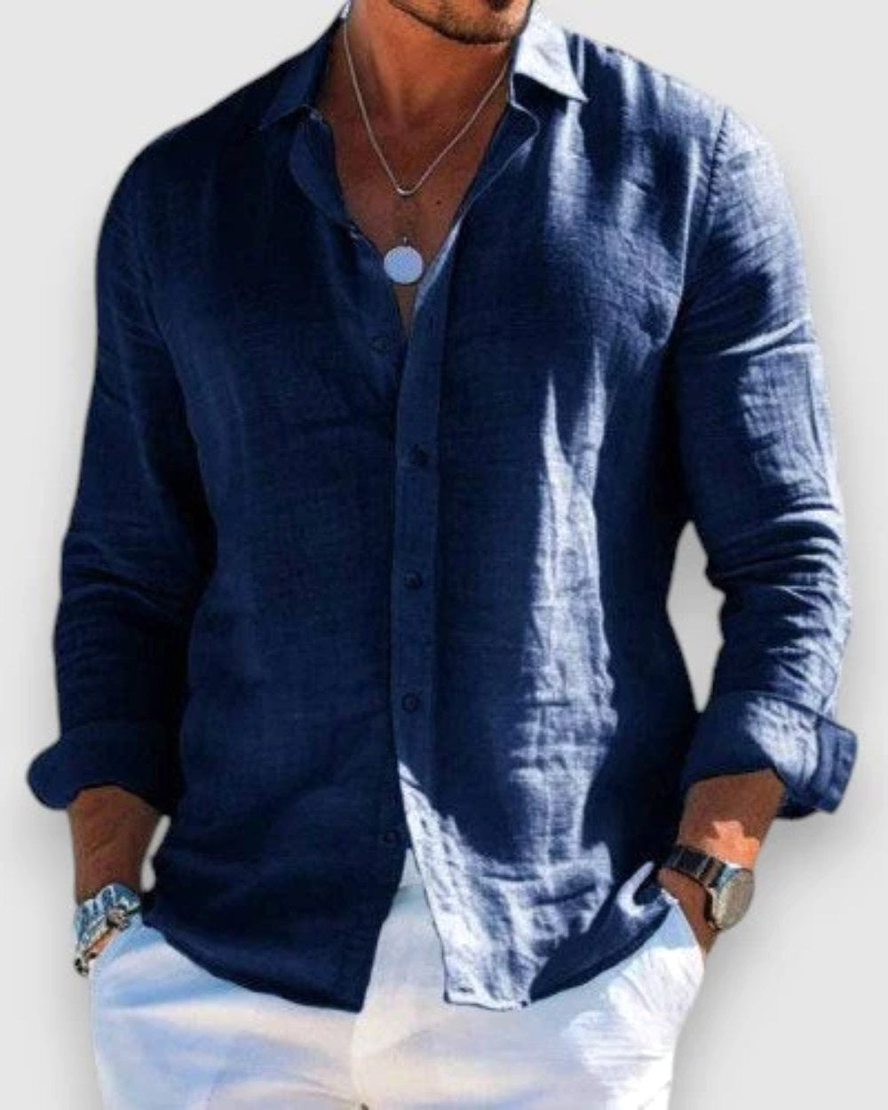 Men's breathable summer top, soft and comfortable for warm weather fashion and casual wear.