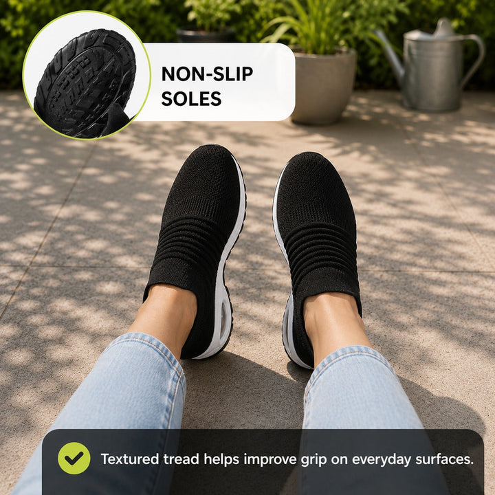 Professional non-slip nursing shoes for women, offering lasting comfort & essential foot support.