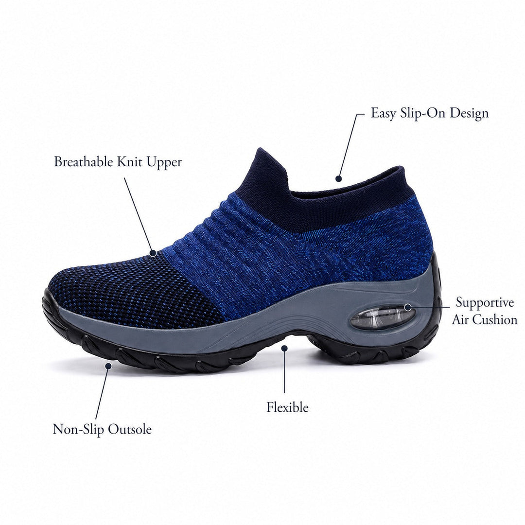 Ultimate comfort non-slip women's shoes for walking, work, and everyday support.