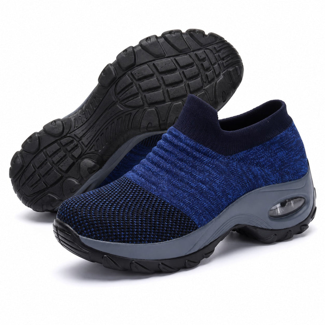 Women's slip-on non-slip walking shoes, delivering premium comfort & foot stability.