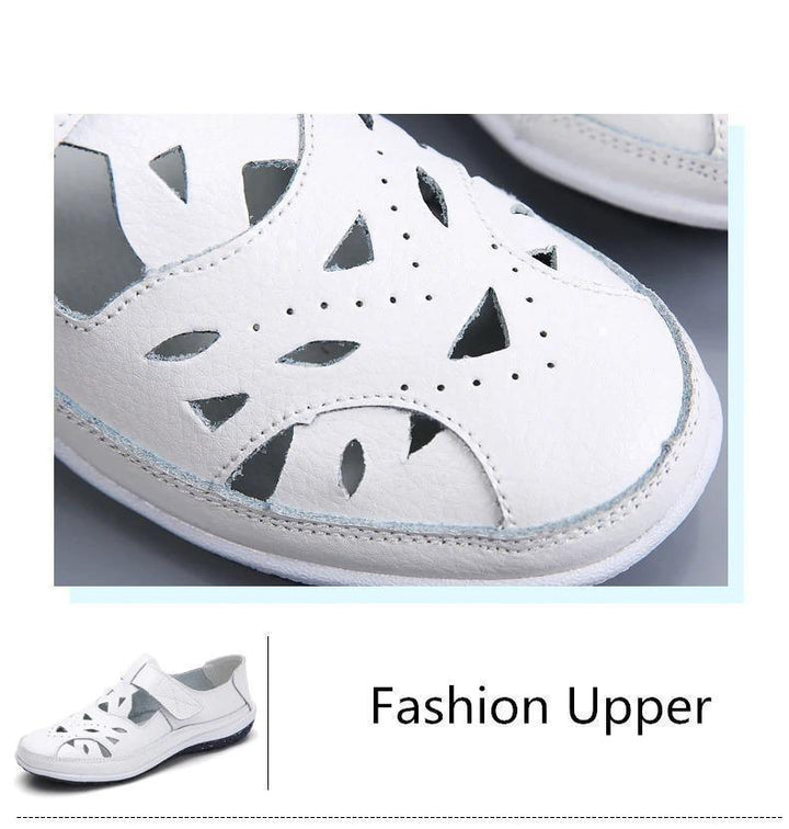 Everyday women's closed-toe sandals, designed for plantar fasciitis and foot pain relief.
