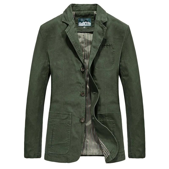 Modern men's jacket for comfortable all-day wear, a versatile casual blazer for any occasion.