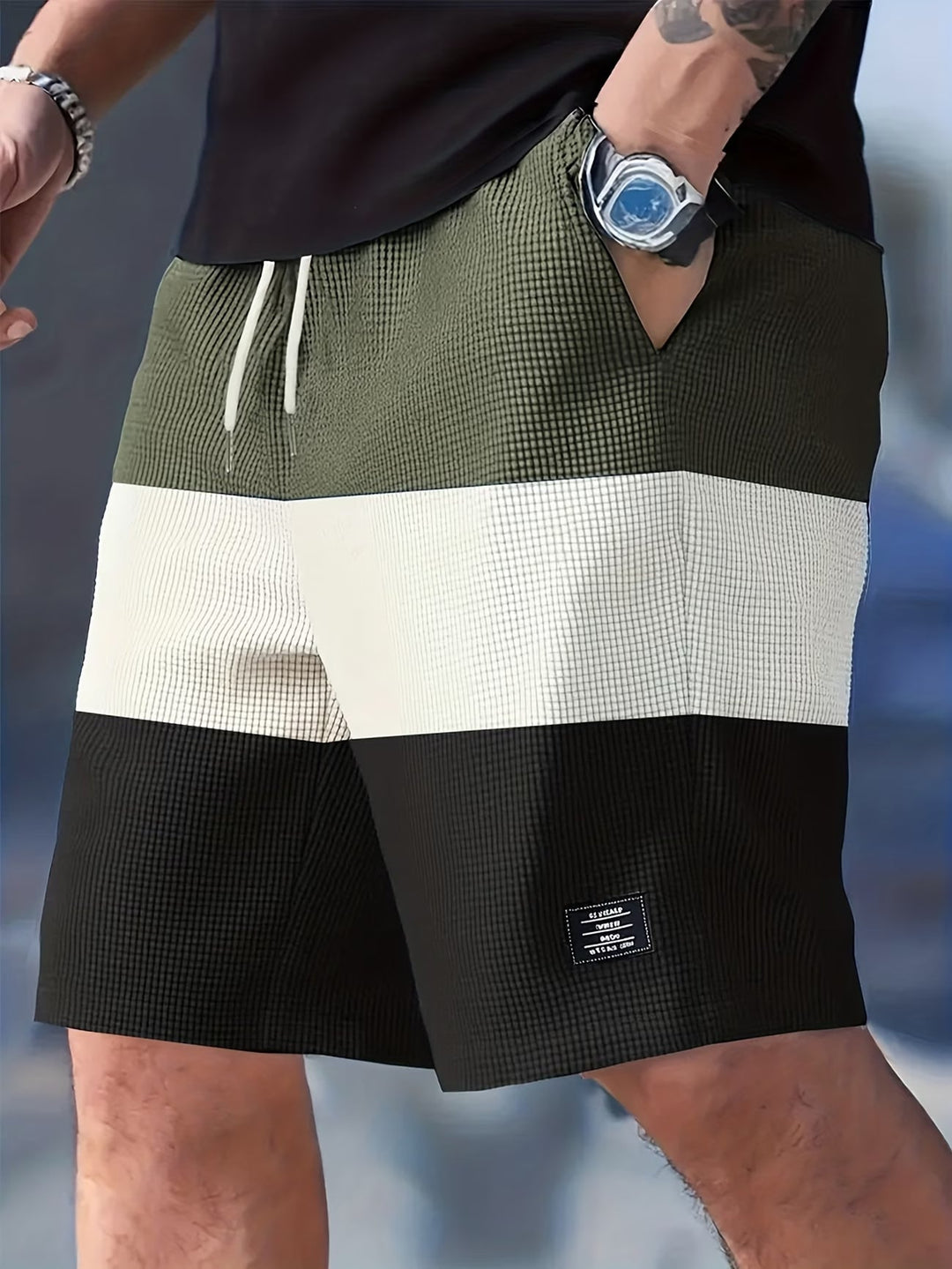 Versatile men's summer shorts for everyday wear, beachwear, or weekend trips. Stylish & comfortable for warm days.
