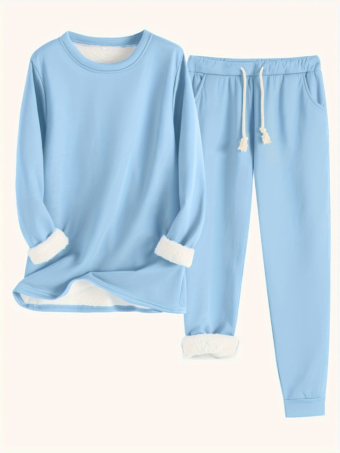 Super soft women's matching lounge set, designed for comfortable casual wear and cozy moments.