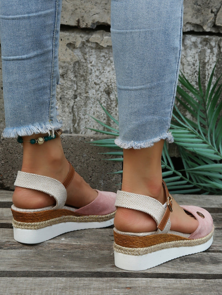 Stylish women's espadrille walking shoes. Orthopedic flats provide all-day comfort & arch support.