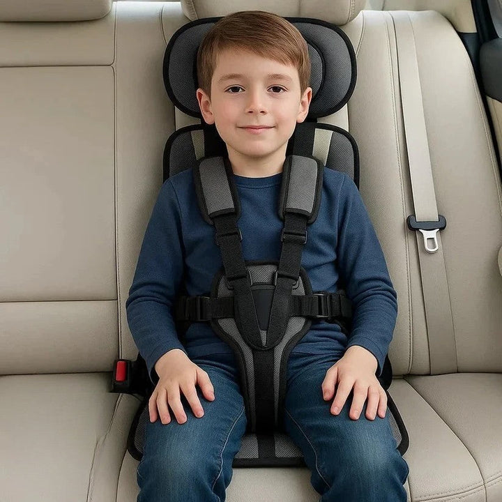 Children's Portable Foldable Car Safety Seat, an essential travel accessory.